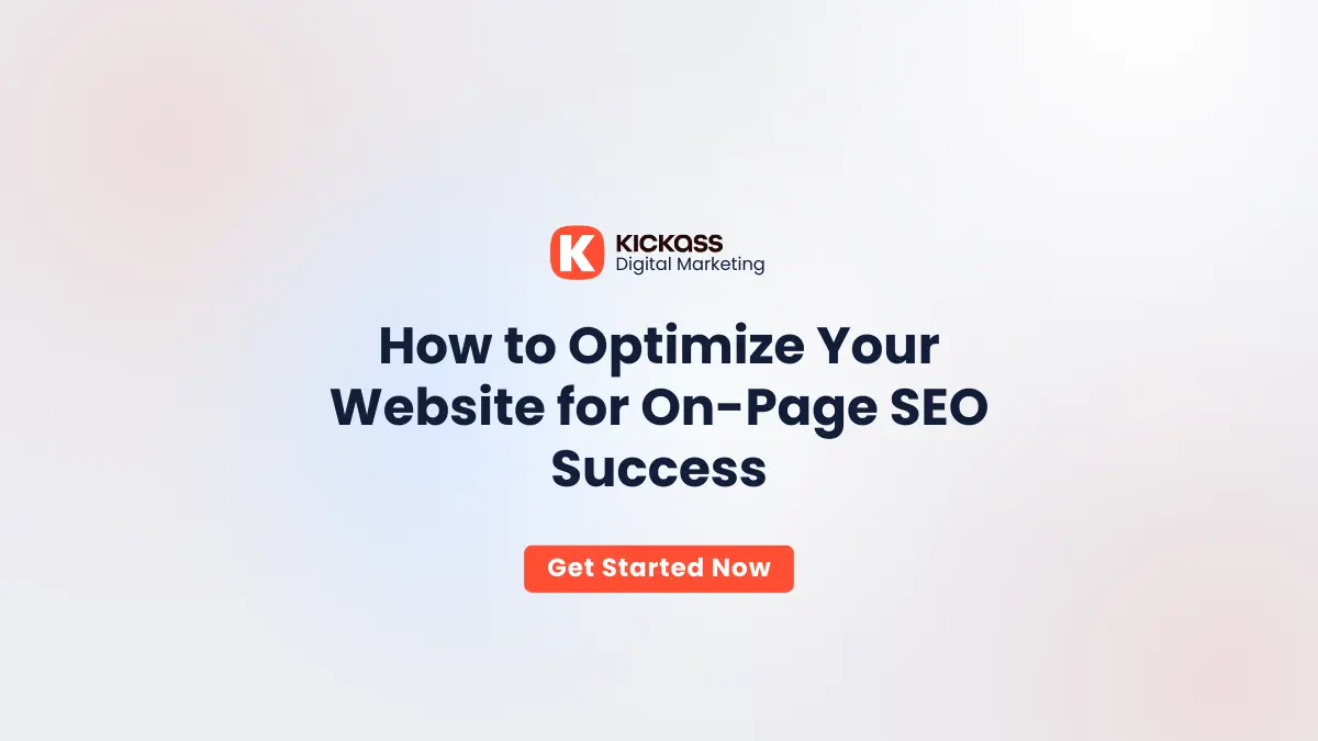 On-Page SEO Guide Kickass SEO Agency Goa